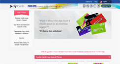 Desktop Screenshot of jerrycards.com